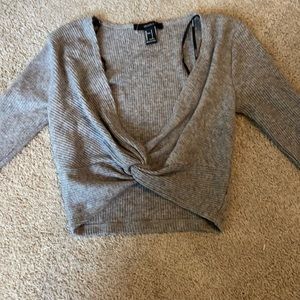 cropped sweater